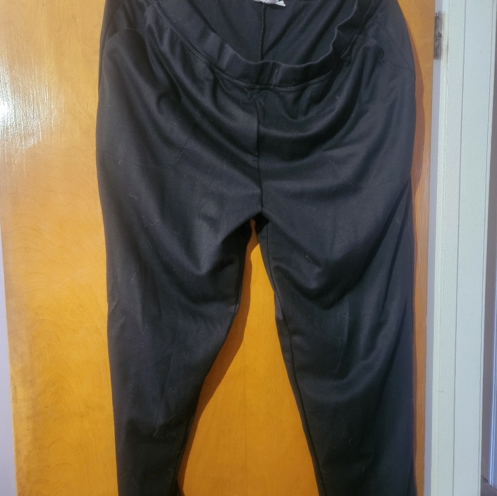 Woman Within Black Pants